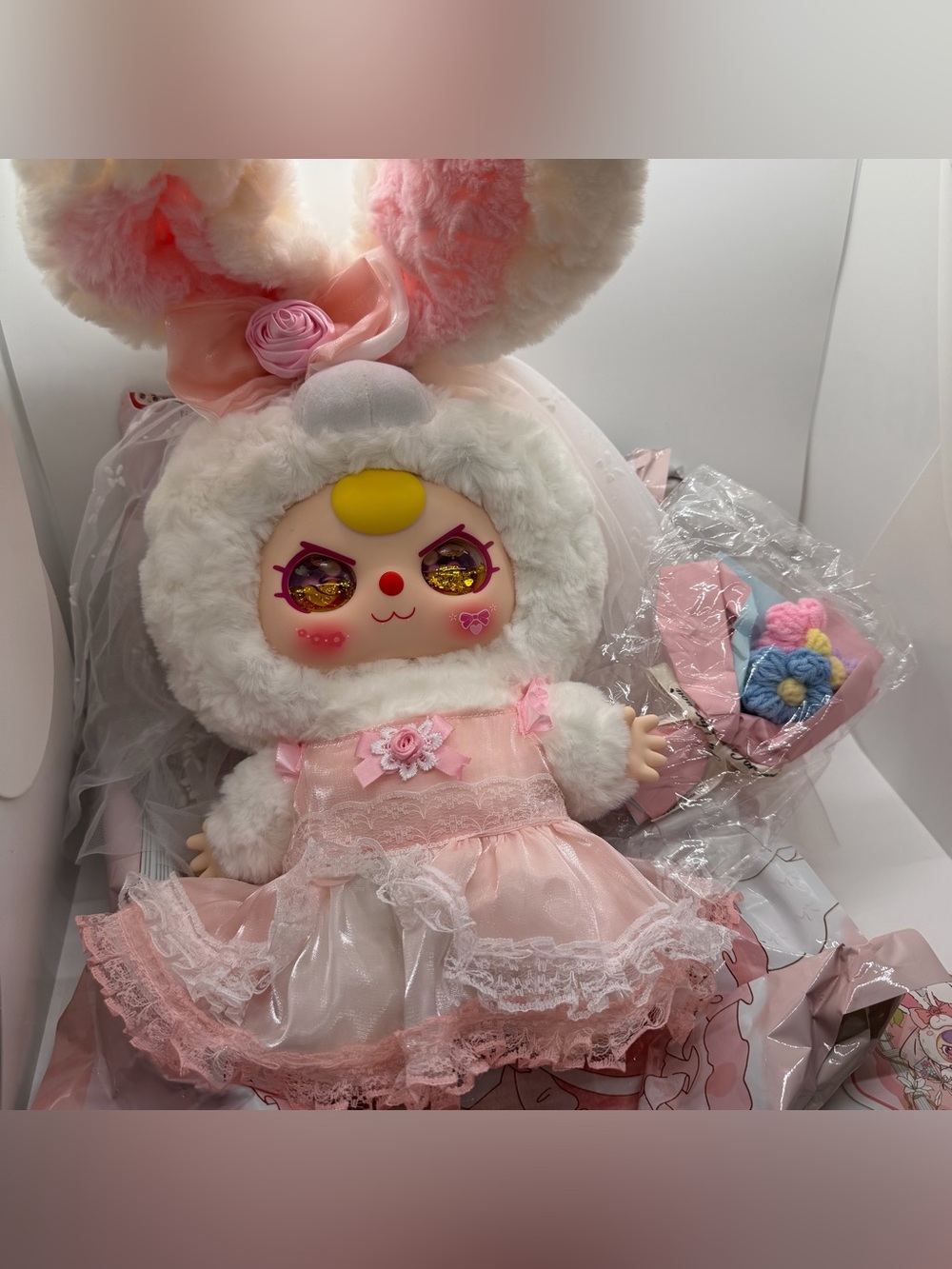 Baby Three 400% Romantic Wedding‎ Bride Special Glitter Eyes